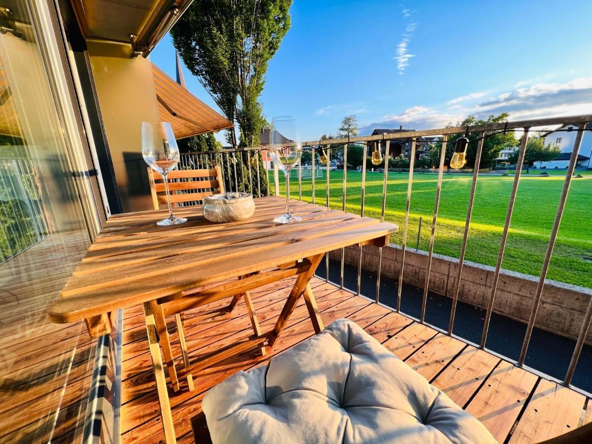 ברגנץ Flair Apartments Vorarlberg - Stilvolles Wohnen Nahe Bodensee & Alpen - Kueche, Balkon & Gratis Parkplatz מראה חיצוני תמונה