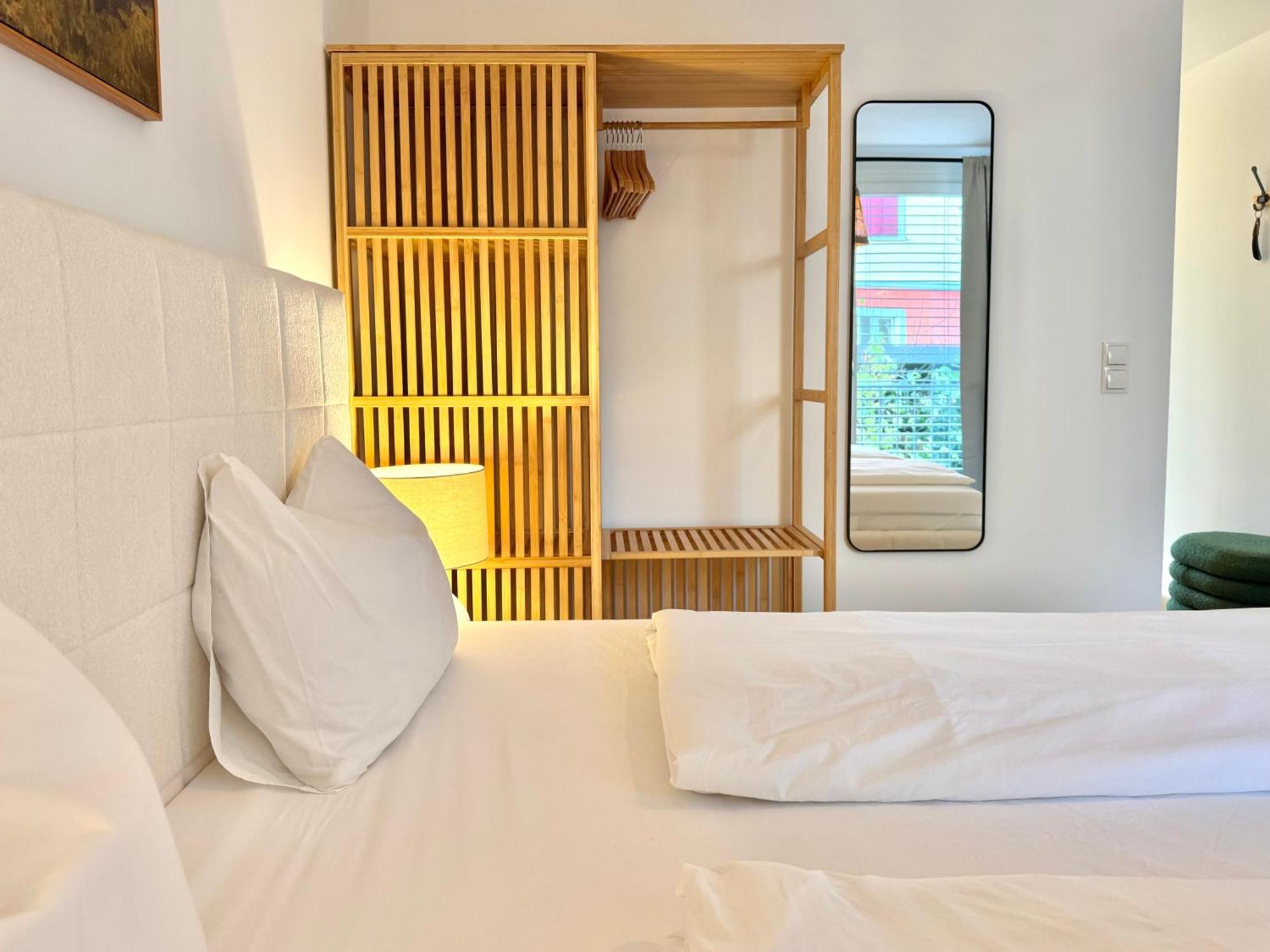 ברגנץ Flair Apartments Vorarlberg - Stilvolles Wohnen Nahe Bodensee & Alpen - Kueche, Balkon & Gratis Parkplatz מראה חיצוני תמונה